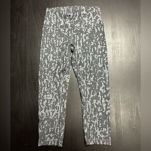 Lululemon Wunder Train High-Rise Crop 21" *Print - Sz 6